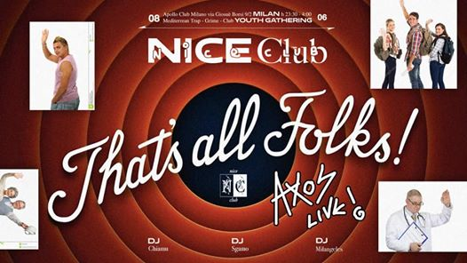 NICE Club #20-2019 with AXOS live - Closing Party