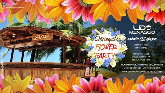 Il Sabato del Lido - Chiringuito Flower Party - 08 giugno 2019