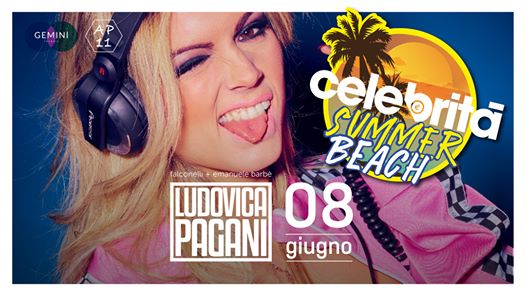 Ludovica Pagani at Summer Beach Celebrità!