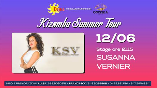 Dema - Kizomba Summer Tour | Susanna Vernier