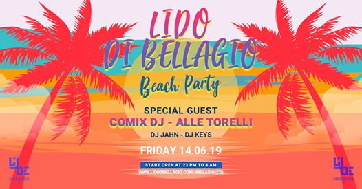 Lido di Bellagio - beach Party - 14.06.19