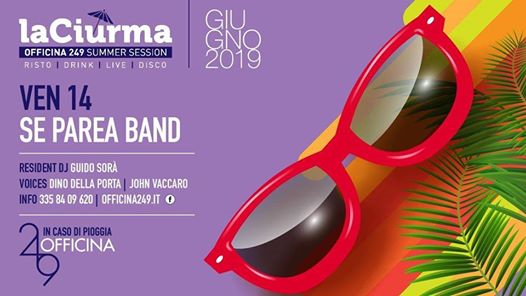 La Ciurma Ven 14/6 Live i Se Parea band & Disco-3358409620 Enzo