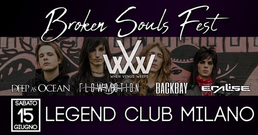 Broken Souls Fest - When Venus Weeps + guests