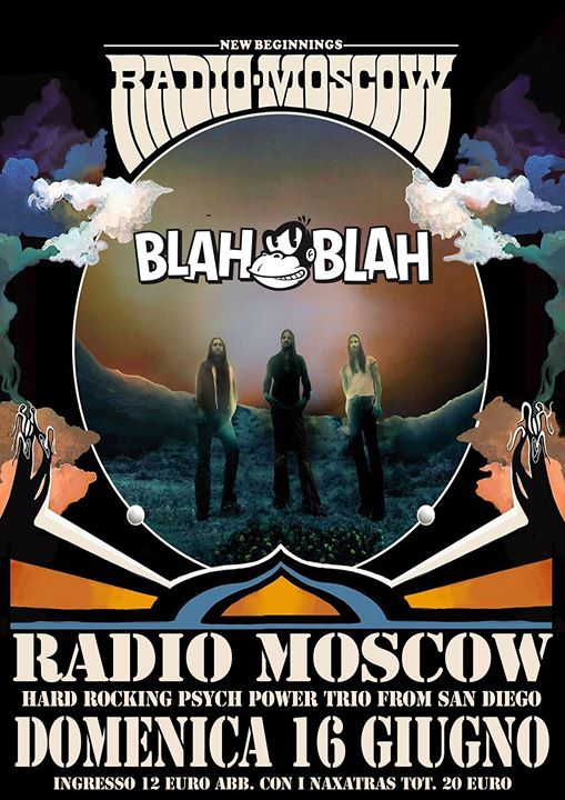 Radio Moscow (hard rocking psych power trio from San Diego)