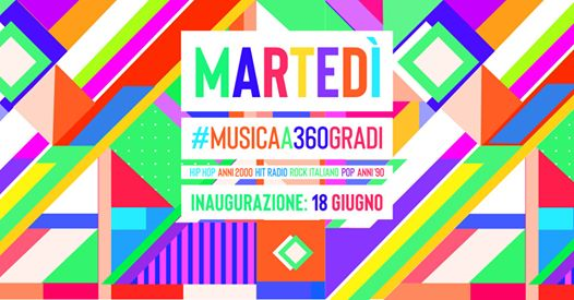 Martedi #MusicaA360Gradi Opening Party