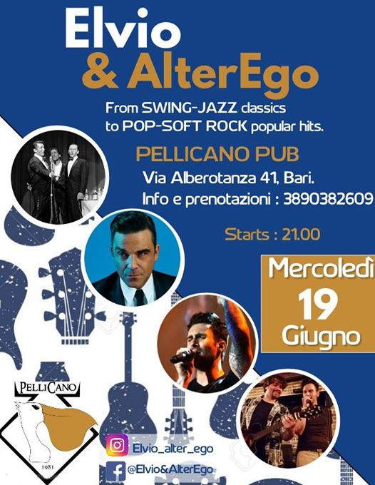 Elvio & AlterEgo Live at Pellicano
