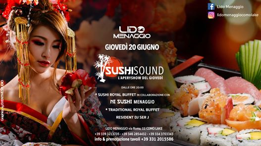 SushiSound - L' Aperyshow del Giovedì - 20.06.19