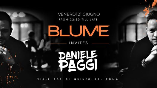 Blume Invites: Daniele Paggi