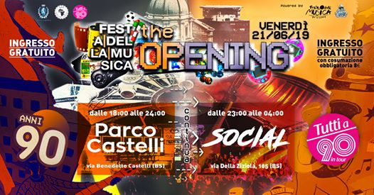 Festa Della Musica 2019 - the Opening