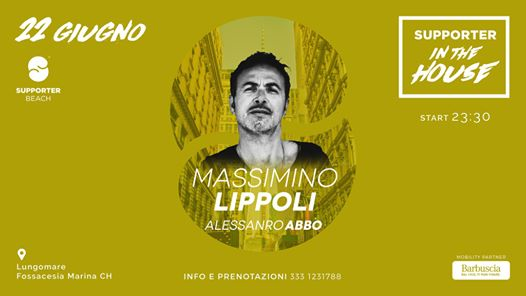Supporter InTheHouse presents Massimino Lippoli