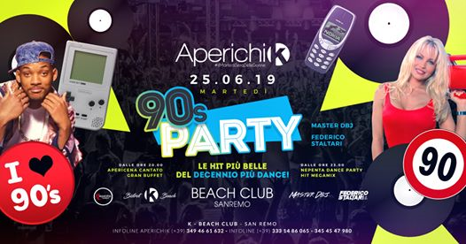 Aperichik 90s Party • Martedì 25.06