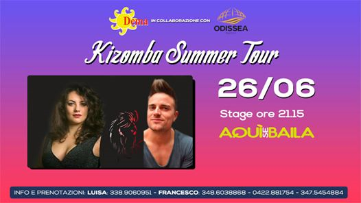 Dema - Kizomba Summer Tour | AquìseBaila