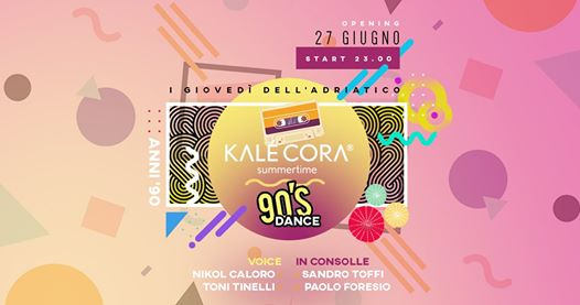 90's Best | I giovedì dell'Adriatico ~ Lido Kalé Cora