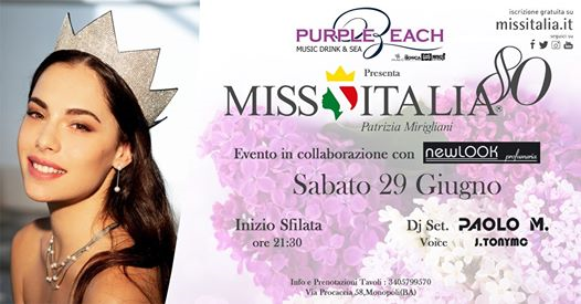 Miss Italia al Purple Beach!