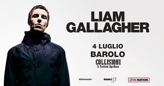 Liam Gallagher live a Barolo // Collisioni Festival