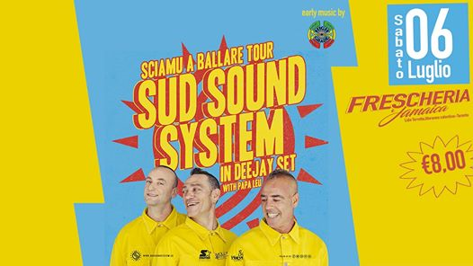 Sud Sound System Sciamu A Ballare Tour-data annullata