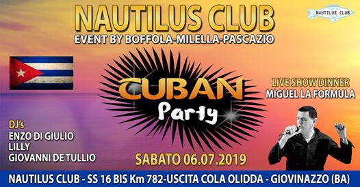 Cuban Party - Miguel La Formula Live Show -Dj Set All Night Long