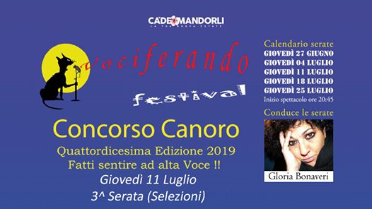 Vociferando Festival 2019 - 3^ Serata di Selezioni