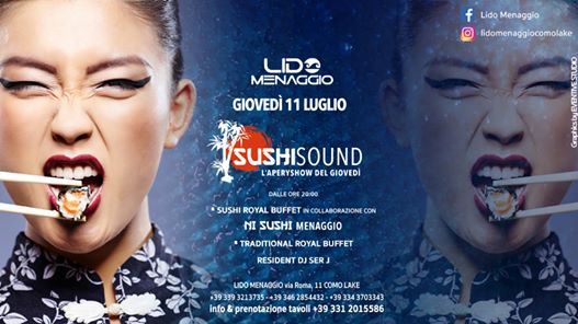 SushiSound - L' Aperyshow del Giovedì - 11.07.19