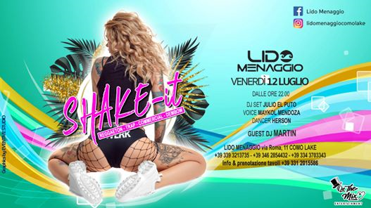 SHAKE-it > Il nuovo venerdì del Lido 12 luglio 2019