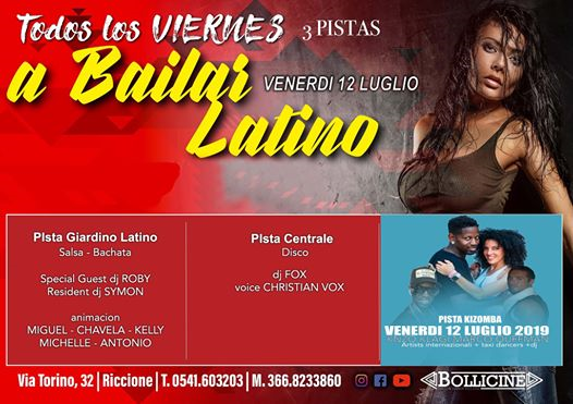 Todos Los Viernes/3 Pistas / a Bailar Kizomba /latino/disco