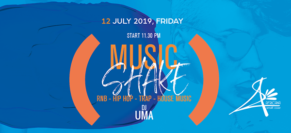 Music Shake - Venerdì 12 Luglio - Africana Famous Club