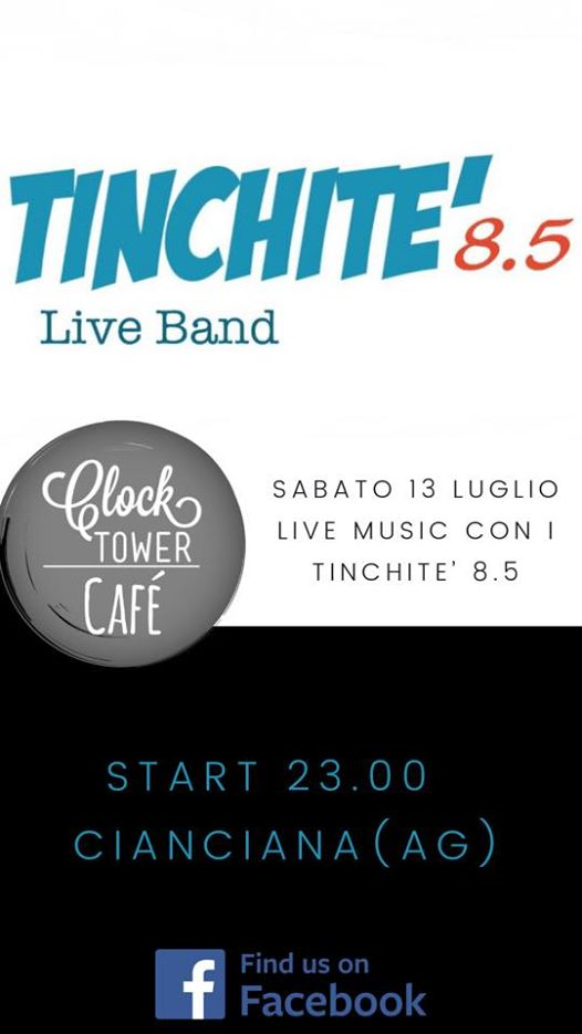 TINCHITE’ 8.5 live