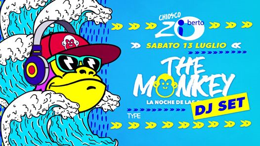 The Monkey Dj Set・Reggaeton Party・Chiosco Zio Berto Jesolo