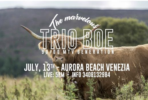 Aurora Beach Live - Trio Boe dal vivo
