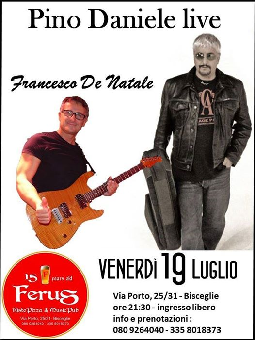 Pino Daniele special tribute - acoustic live at FERUS
