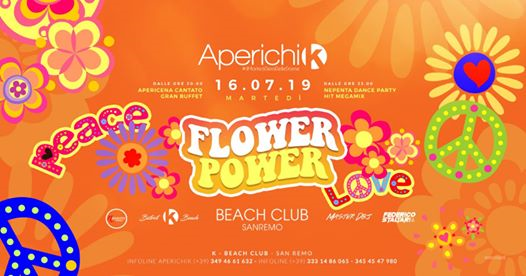 Flower Power Aperichik • Martedì 16 luglio