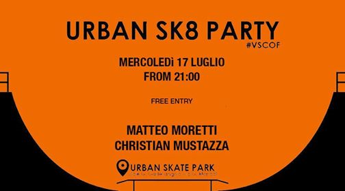VSCOF Urban Sk8 Party Free Entry