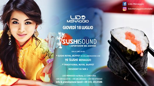 SushiSound - L' Aperyshow del Giovedì - 18.07.19