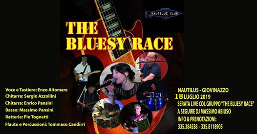 The Bluesy Race Live @Nautilus Club - Dj Set Massimo Abiuso
