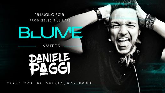Blume invites: Daniele Paggi
