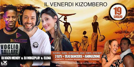 IL Venerdi Kizombero Voglio Ballare CON TE /Taxi Dancers/2 Dj's