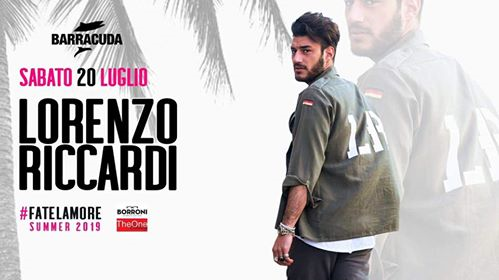 Lorenzo Riccardi at Barracuda | Special guest