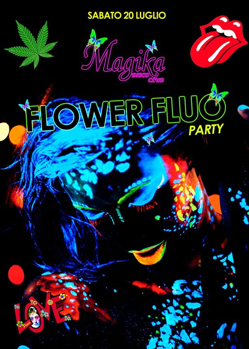 Magika Disco Club -Sabato 20 Luglio - Flower Fluo Party