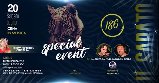 Il sabato 186 - special event