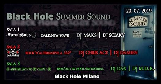 Black Hole Summer Sound - III° Act - 3 Sale