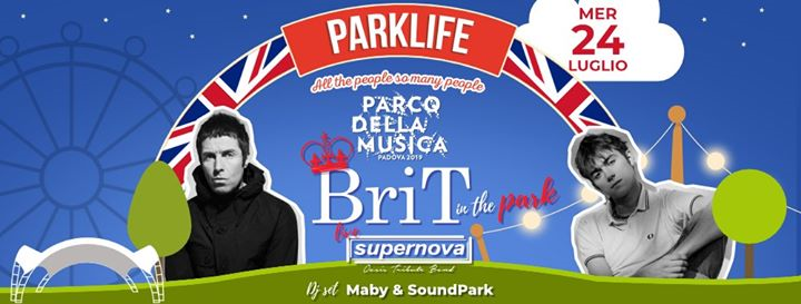 BriT in the Park - Supernova live show & Britpop dj set
