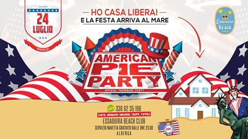 American Pie Party ® at Essaouira Beach Club (Liguria)