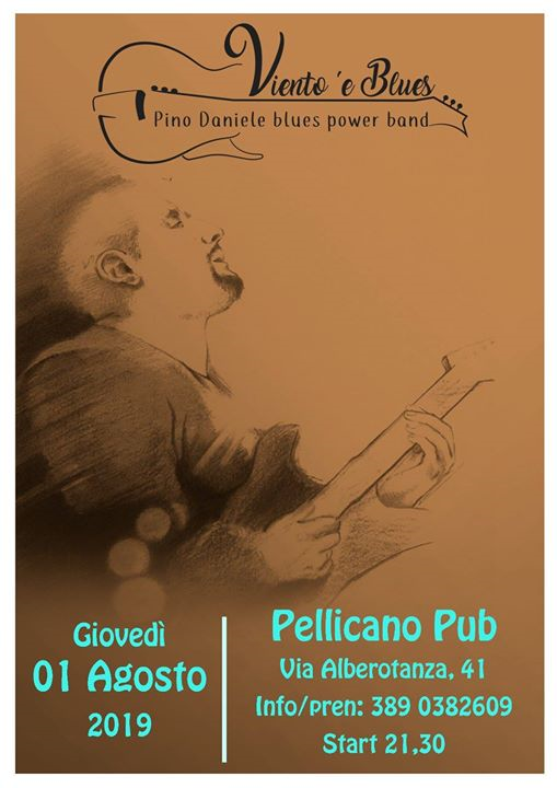 Viento 'e Blues - PINO Daniele Power Blues Band at Pellicano PUB