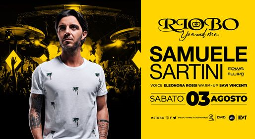 RIOBO • Sabato 03.08 • Samuele Sartini • Gallipoli