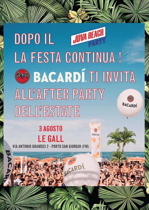 Le Gall • After Party Ufficiale Jova Beach- 03.8