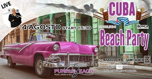 Cuba Beach Party al PurpleBeach!