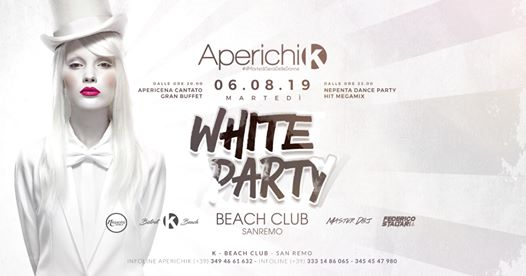 Aperichik • White Party • Martedì 06 agosto