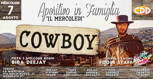 Aperitivo in Famiglia "il Mercoledì" - CowBoy