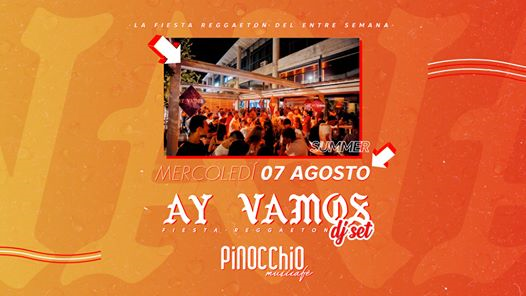 AY VAMOS Dj Set・La Noche Reggaeton・Pinocchio Musicafè