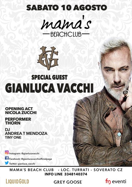 Special Guest Gianluca Vacchi